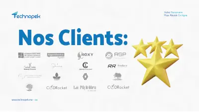 Technopek Maroc — portfolio agence digitale · planche 4 sur 34