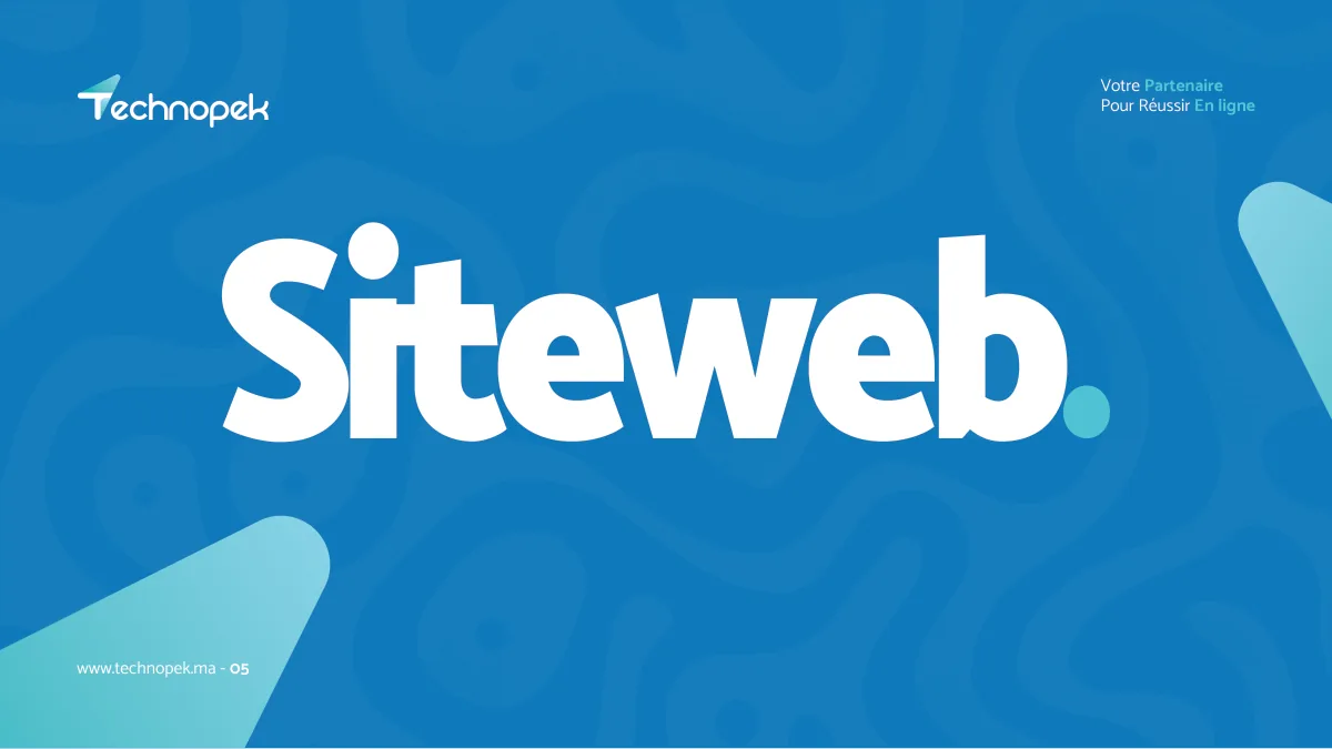 Technopek Maroc — portfolio agence digitale · planche 5 sur 34