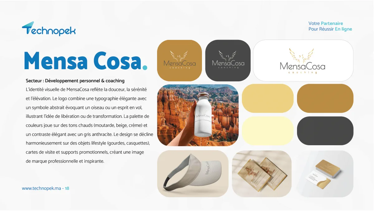 Technopek Maroc — portfolio agence digitale · planche 18 sur 34