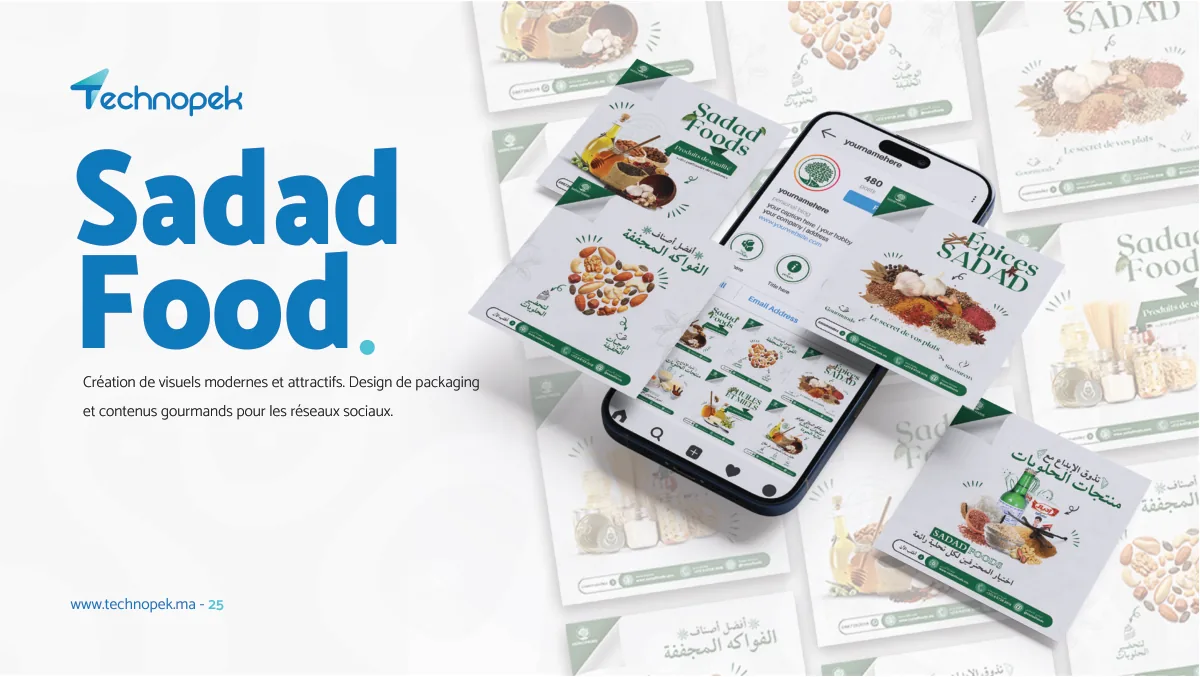 Technopek Maroc — portfolio agence digitale · planche 25 sur 34